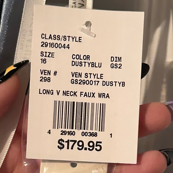 Signature Light Blue Maxi Dress - Picture 3 of 4